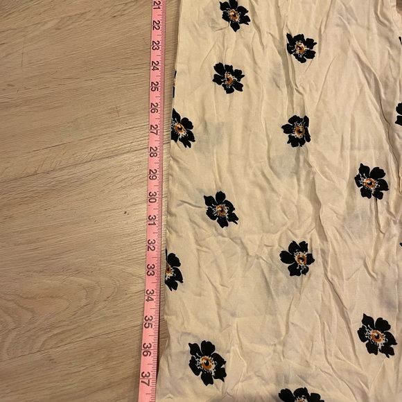 Lira Floral Print Jumpsuit in Black and Cream - Picture 6 of 6